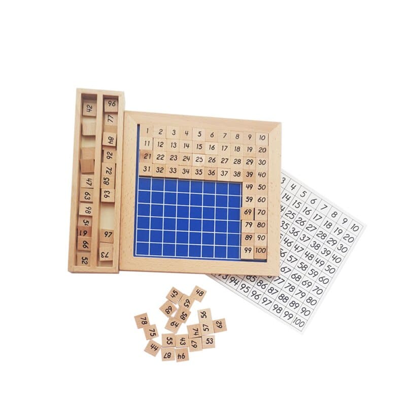 Wooden counting blocks for children. Good quality and practical